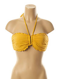 Sutien de costum de baie bretele elastice galben SEAFOLLY femeie
