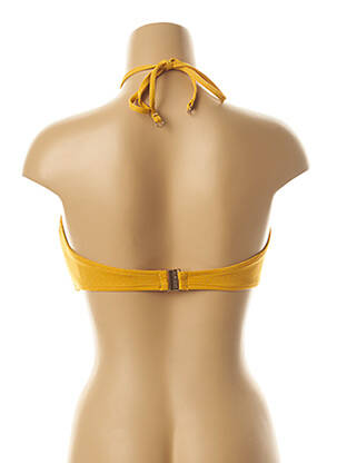 Sutien de costum de baie bretele elastice galben SEAFOLLY femeie