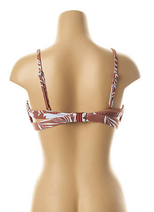 Sutien de costum de baie top sutien modelat top sutien modelat maro SEAFOLLY femeie