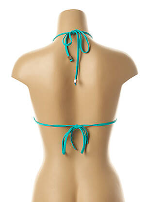 Sutien de costum de baie elasticitate top triunghiuri verde KIWI femeie