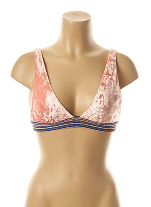 Sutien de costum de baie elasticitate top triunghiuri roz SEAFOLLY femeie