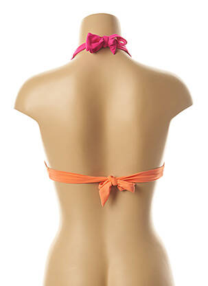 Sutien de costum de baie elasticitate sutien cu susținere înaltă și burete detașabil roz KIWI femeie