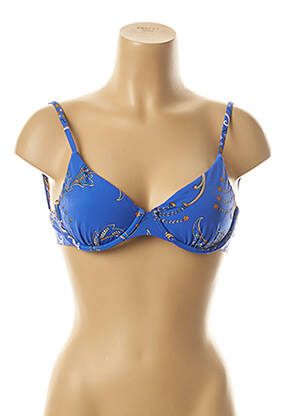 Sutien de costum de baie elasticitate albastru SEAFOLLY femeie