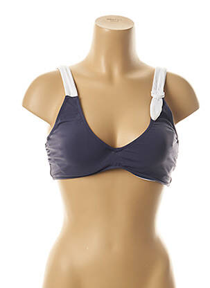 Sutien de costum de baie elasticitate albastru BORABORA femeie