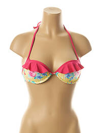 Sutien de costum de baie top sutien modelat top sutien modelat roz KIWI femeie