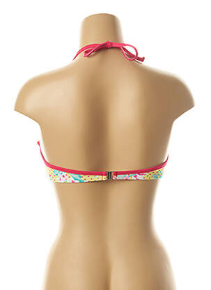 Sutien de costum de baie top sutien modelat top sutien modelat roz KIWI femeie