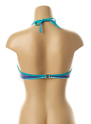 Sutien de costum de baie top sutien modelat top sutien modelat albastru KIWI femeie