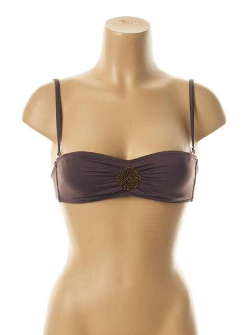 Sutien de costum de baie maro KIWI femeie