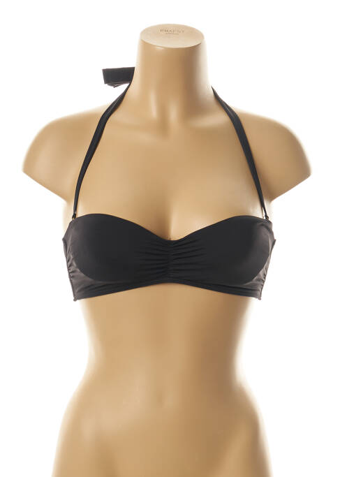 Sutien de costum de baie negru KIWI femeie