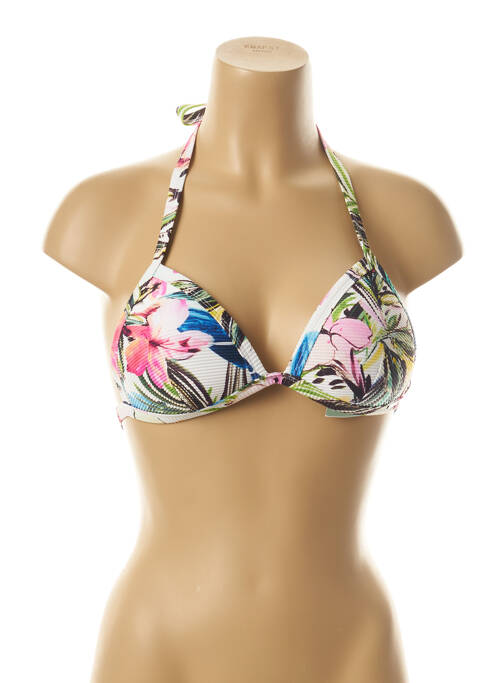 Sutien de costum de baie alb MOONTIDE femeie