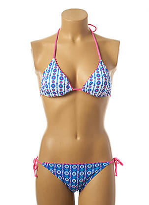 Costum de baie din două piese albastru BORABORA femeie