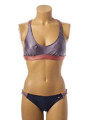 Costum de baie din două piese violet BORABORA femeie