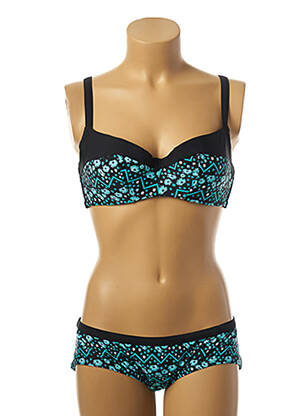 Costum de baie din două piese albastru CURVY KATE femeie