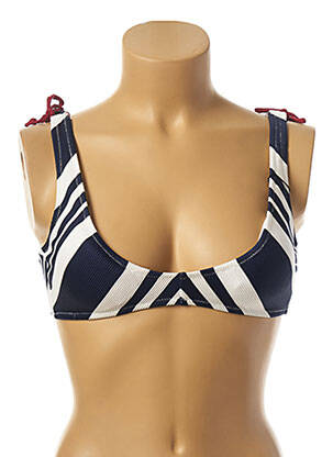 Sutien de costum de baie elasticitate top sutien modelat albastru BORABORA femeie