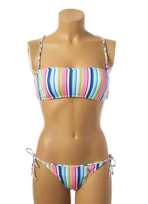 Costum de baie din două piese albastru BORABORA femeie