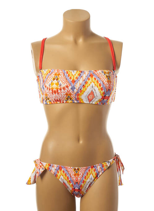 Costum de baie din două piese portocaliu BORABORA femeie