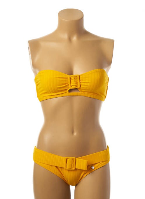 Costum de baie din două piese galben BORABORA femeie