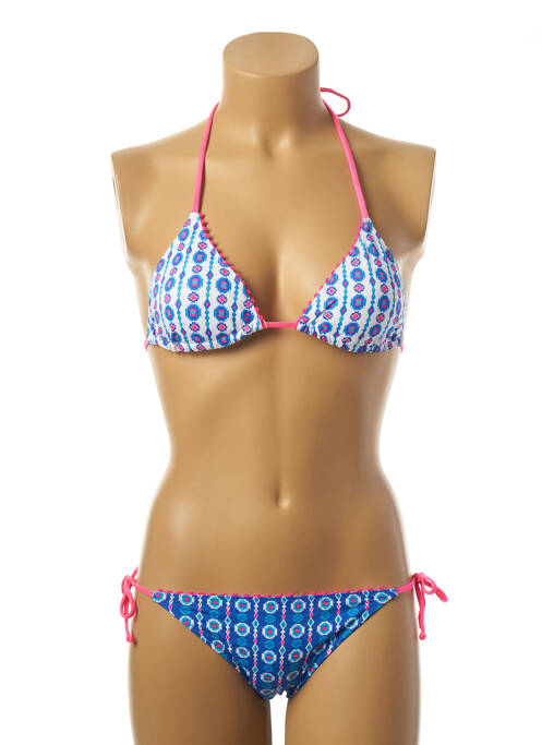 Costum de baie din două piese albastru BORABORA femeie