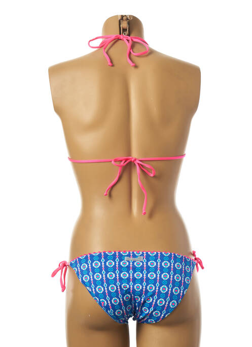 Costum de baie din două piese albastru BORABORA femeie