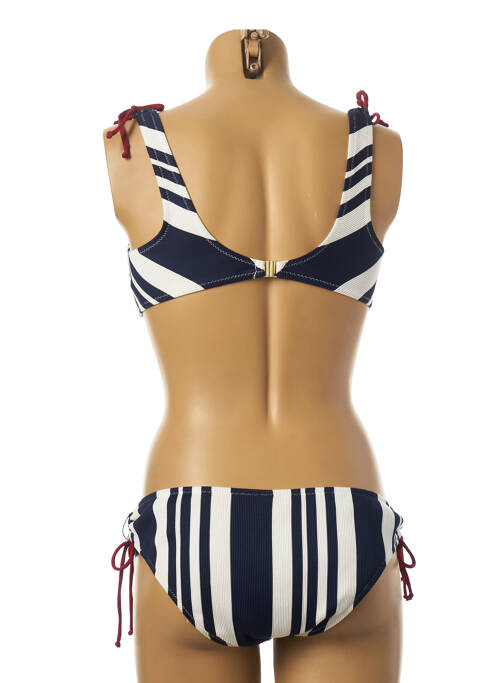 Costum de baie din două piese albastru BORABORA femeie