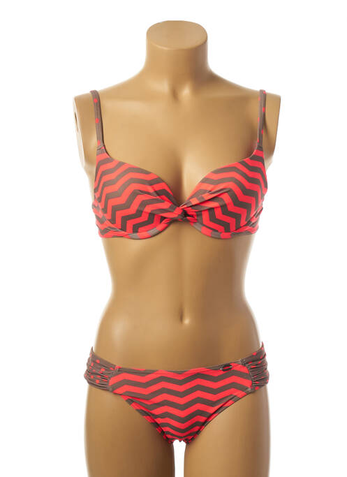 Costum de baie din două piese portocaliu SUN PLAYA femeie