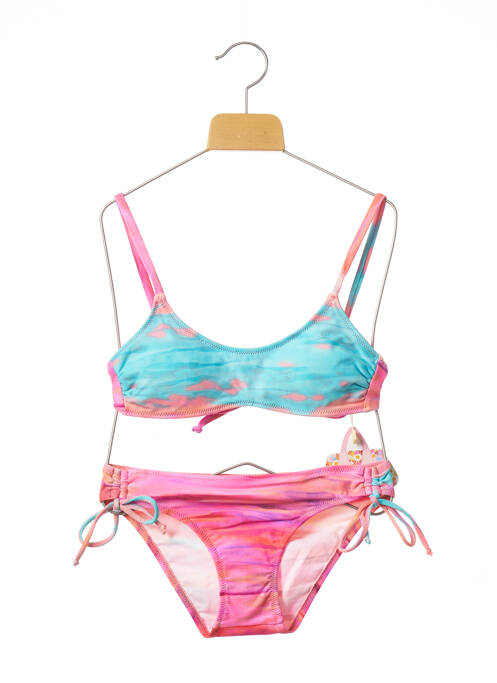 Costum de baie din două piese roz BORABORA fată