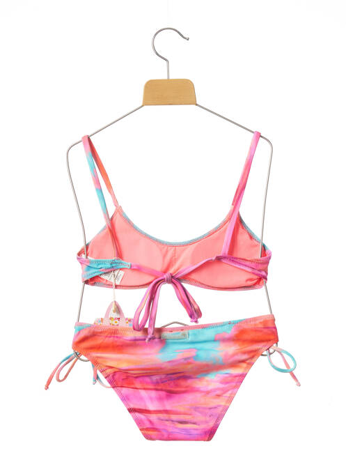 Costum de baie din două piese roz BORABORA fată