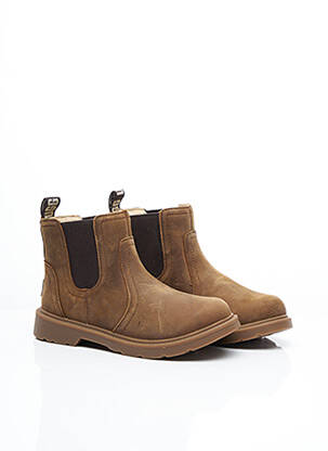 Botine/ghete  maro UGG băiat