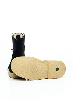 Botine/ghete toc plat până la 3 cm negru KICKERS femeie