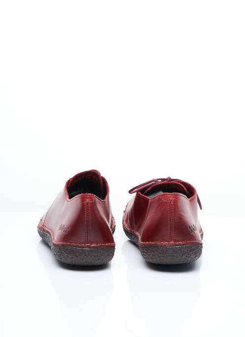 Derby-uri roșu KICKERS femeie