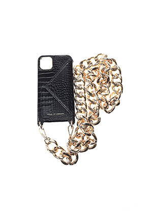 Accesoriu divers imprimeu animal negru IDEAL OF SWEDEN femeie