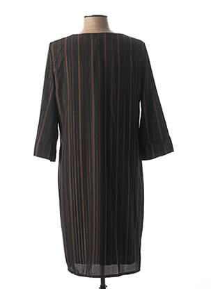 Rochie midi mâneci 3/4 mâneci 3/4 negru LA FEE MARABOUTEE femeie