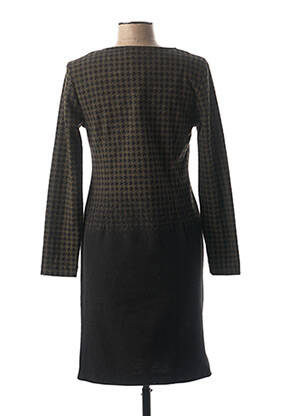 Rochie midi mâneci lungi mâneci lungi verde LA FEE MARABOUTEE femeie