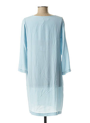 Rochie midi mâneci 3/4 mâneci 3/4 albastru GAIA BOLDETTI femeie