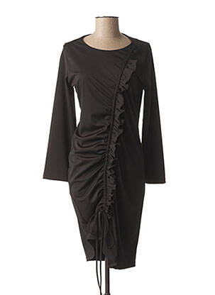 Rochie midi negru GAIA BOLDETTI femeie