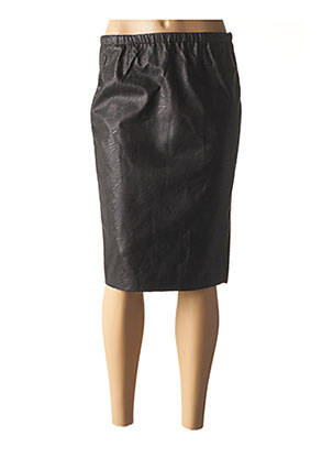 Fustă midi negru SCHOOL RAG femeie