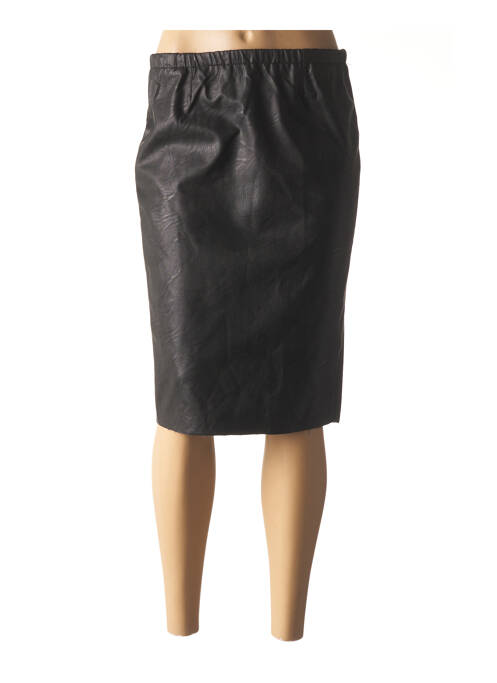 Fustă midi negru SCHOOL RAG femeie