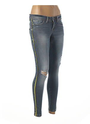 Blugi skinny țesătură brută talie joasă albastru BLEND SHE femeie