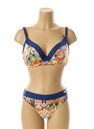 Costum de baie din două piese albastru SUN PLAYA femeie