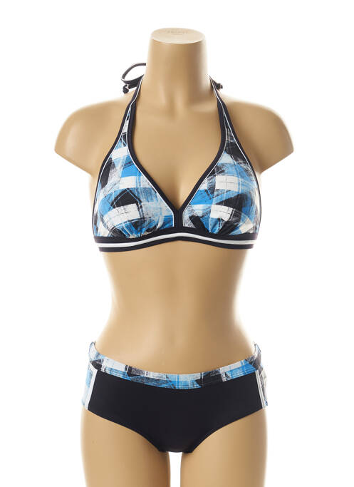 Costum de baie din două piese albastru OLYMPIA femeie