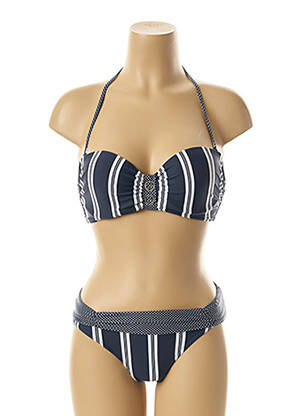 Costum de baie din două piese albastru LES P'TITES BOMBES femeie