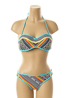 Costum de baie din două piese albastru LES P'TITES BOMBES femeie