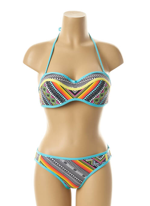 Costum de baie din două piese albastru LES P'TITES BOMBES femeie