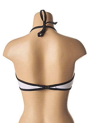 Sutien de costum de baie elasticitate top bentiță alb OLYMPIA femeie