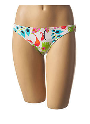 Chiloți de baie alb BEACH SECRET femeie