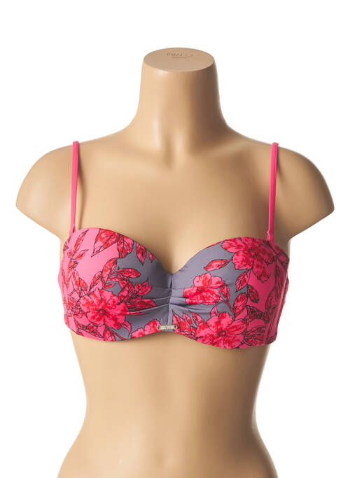 Sutien de costum de baie roz KRIS LINE femeie