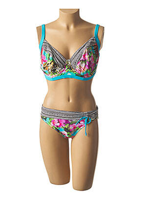 Costum de baie din două piese albastru SUN PLAYA femeie