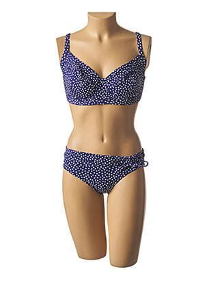 Costum de baie din două piese albastru SUN PLAYA femeie