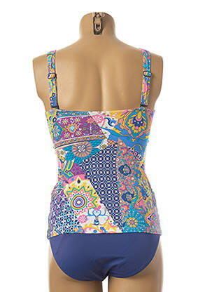 Tankini imprimeu fantezie albastru OLYMPIA femeie