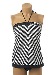Tankini bretele elastice negru SUNFLAIR femme